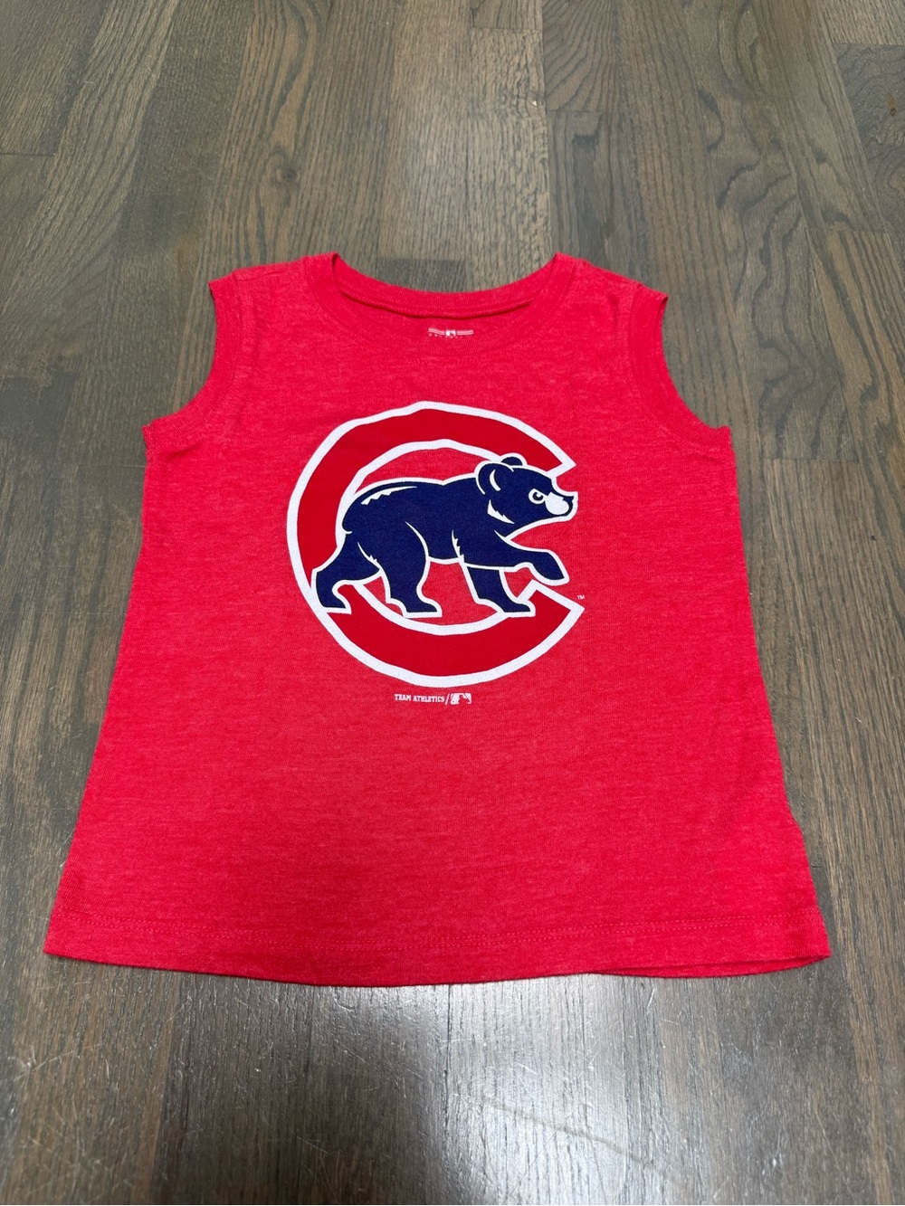 Genuine Merchandise Red Kids Sleeveless Chicago Cubs Tank